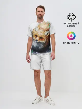 Мужской костюм с шортами / Лиса