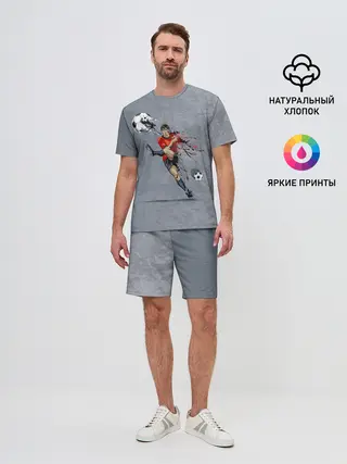 Мужской костюм с шортами / Футбол