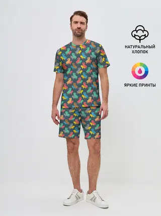 Мужской костюм с шортами / Овен