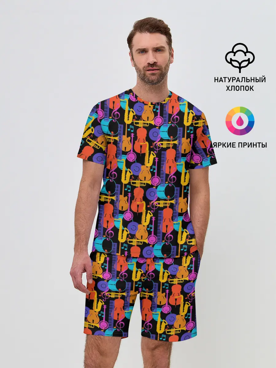 Мужской костюм с шортами / Джаз