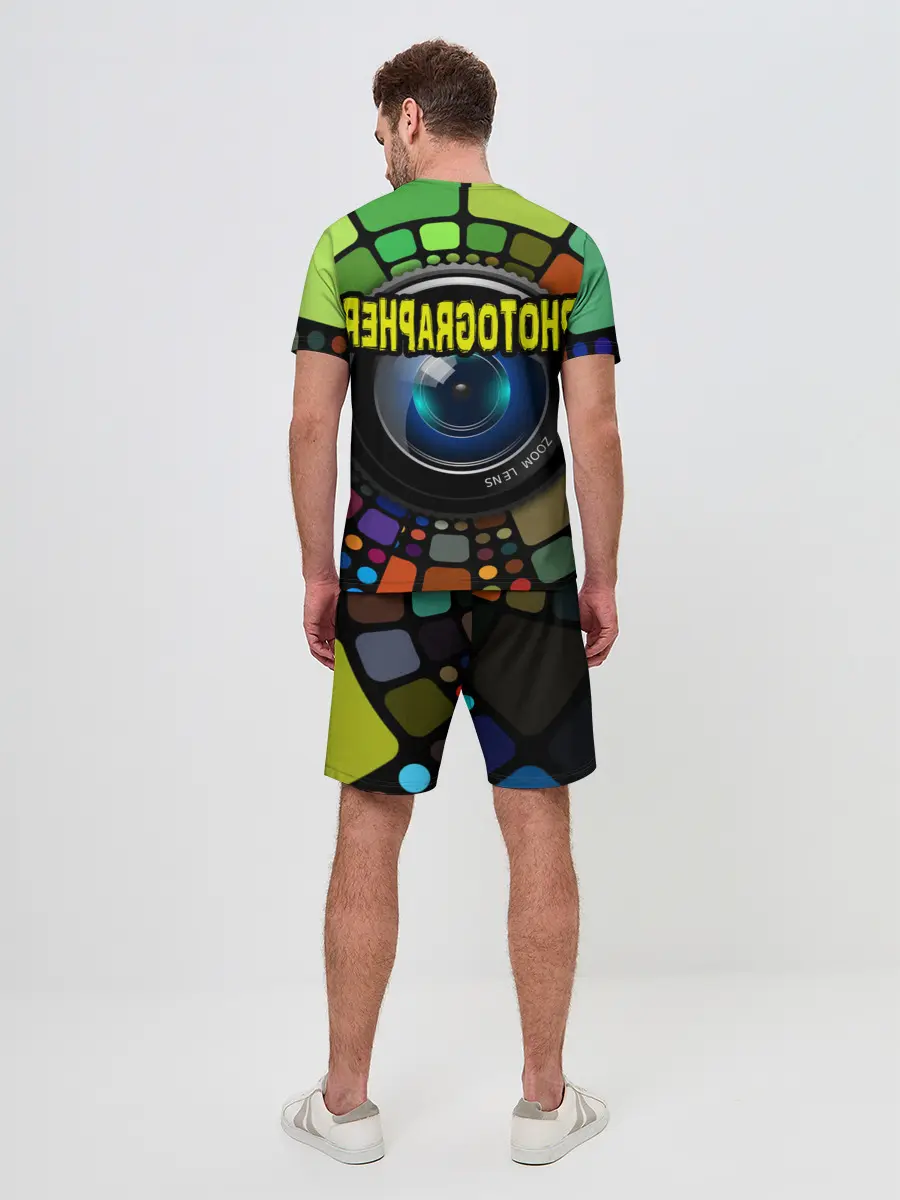 Мужской костюм с шортами / Фотограф и объектив