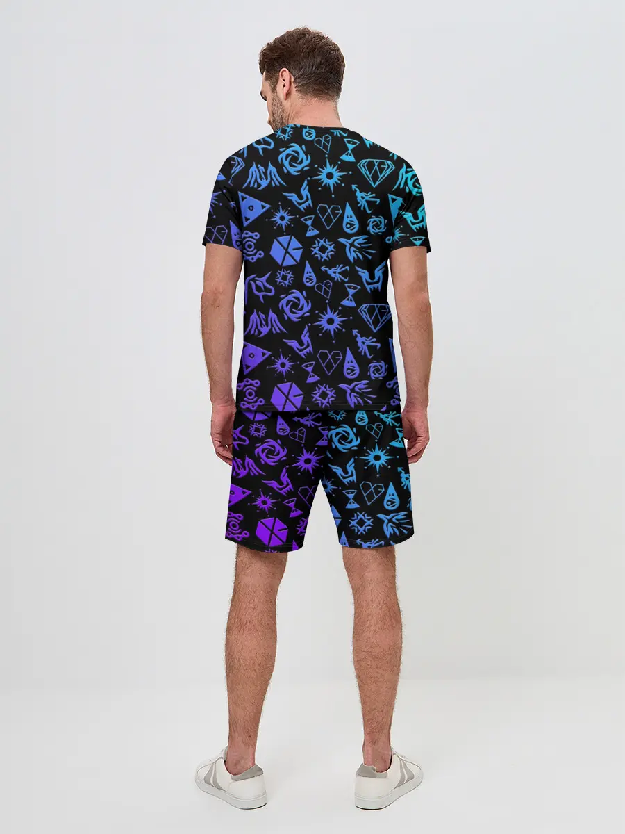 Мужской костюм с шортами / EXO K-POP | LogoBombing