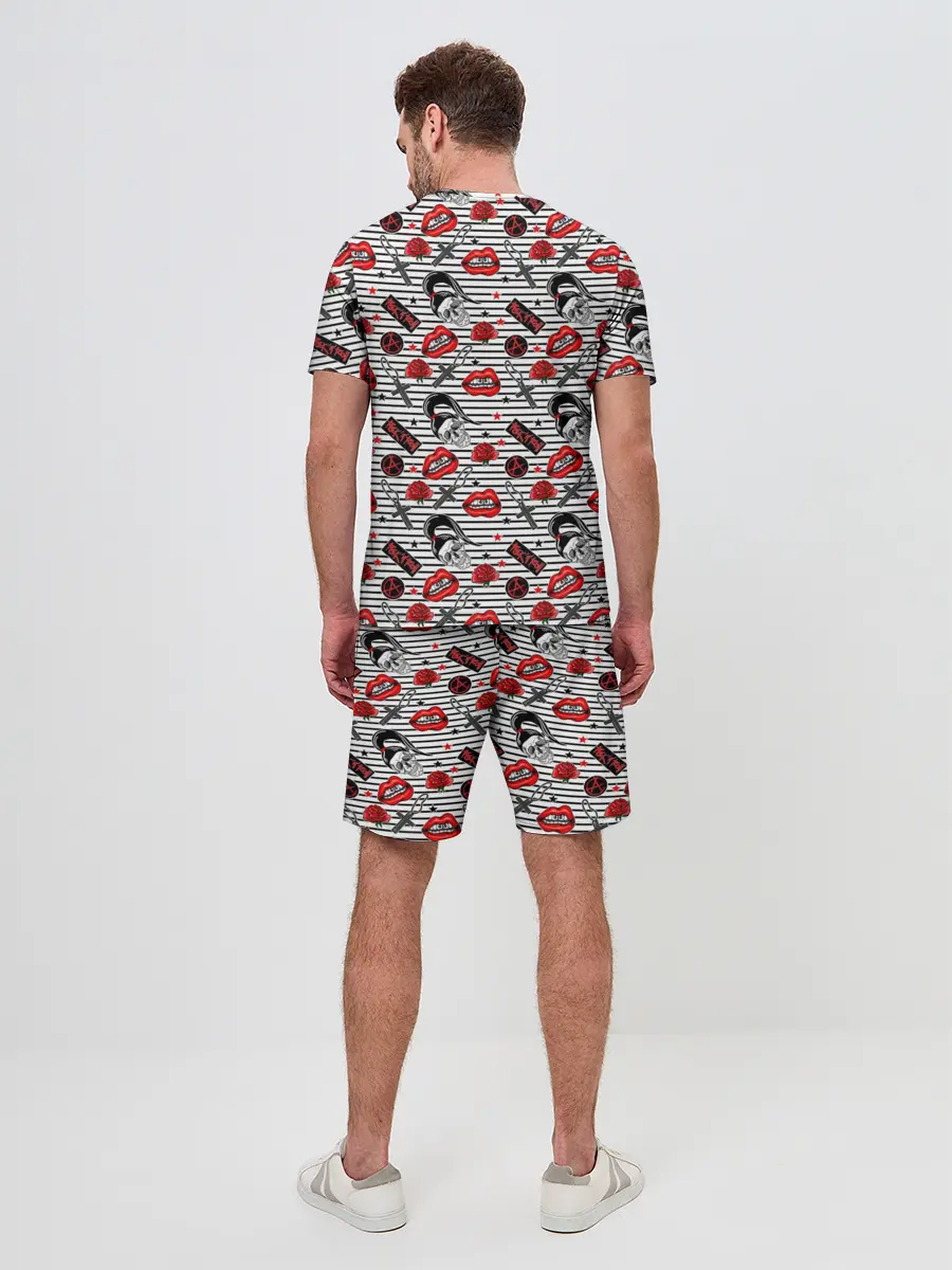 Мужской костюм с шортами / Rocknroll