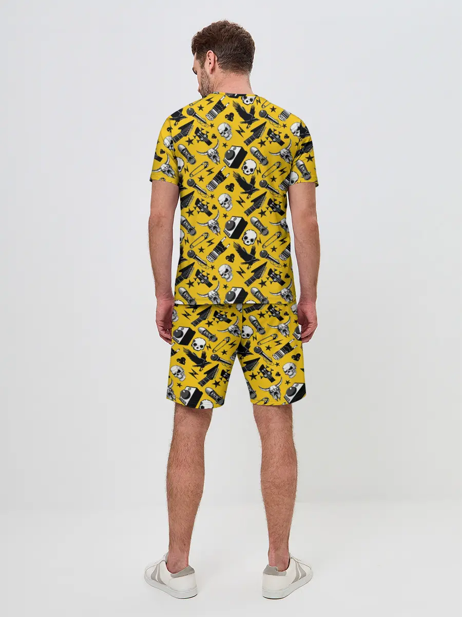 Мужской костюм с шортами / Рок