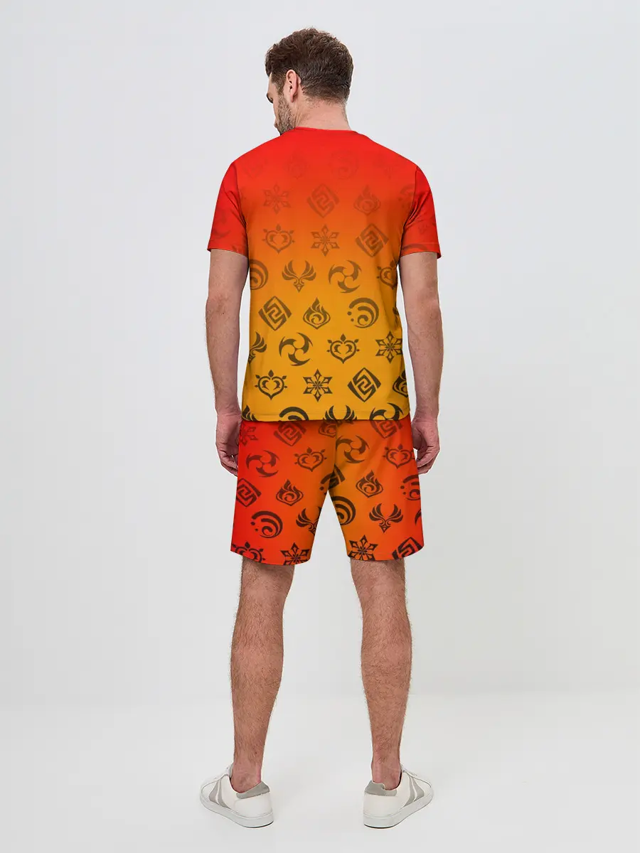 Мужской костюм с шортами / GENSHIN IMPACT