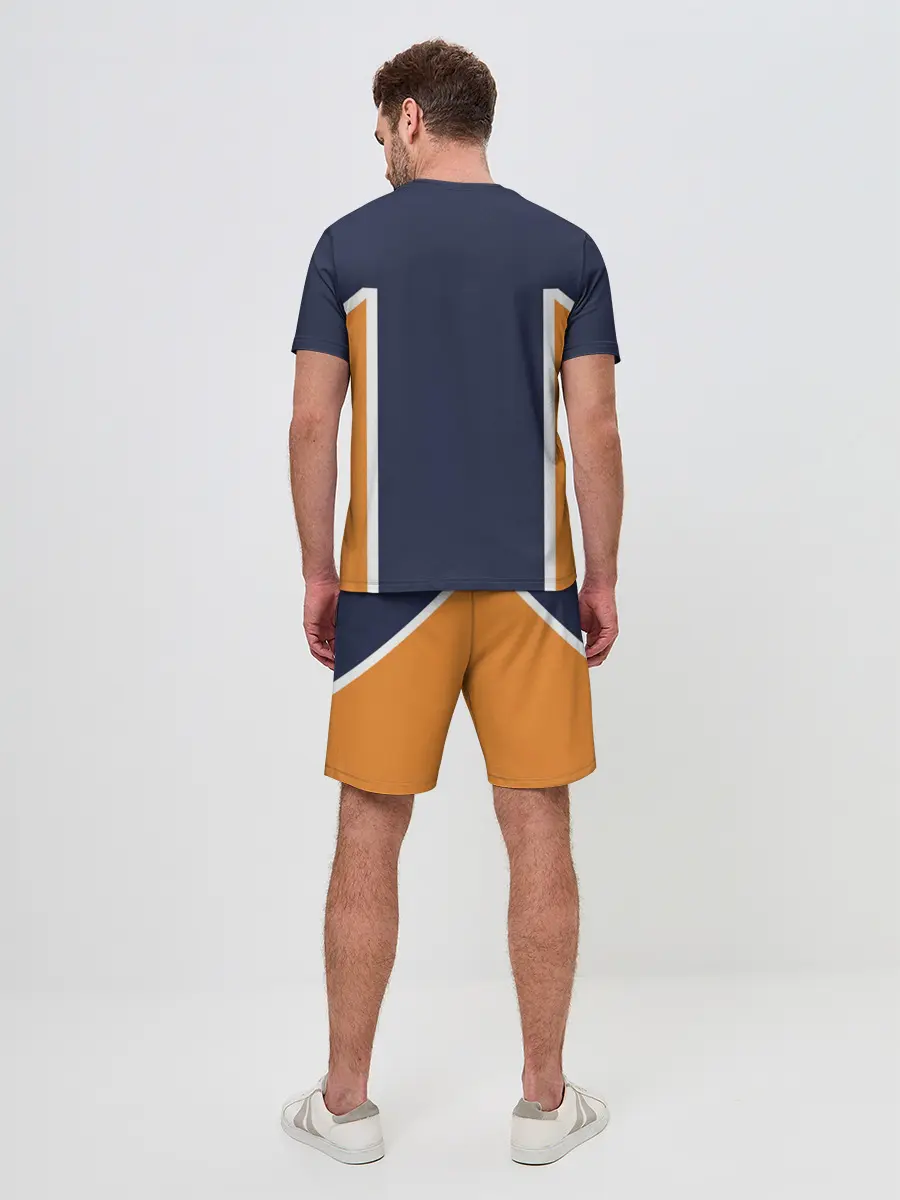 Мужской костюм с шортами / KARASUNO 11 | ФОРМА КАРАСУНО
