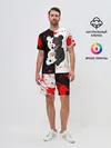 Мужской костюм с шортами / monokuma с молотком