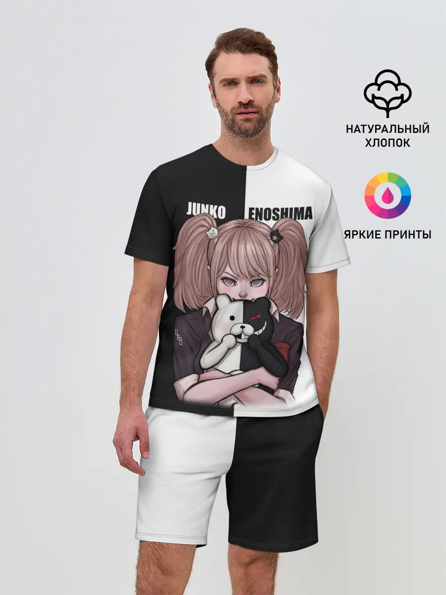 Мужской костюм с шортами / MONOKUMA / JUNKO