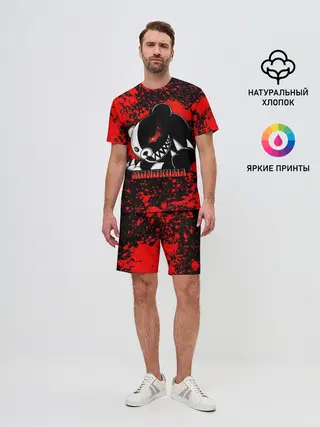 Мужской костюм с шортами / MONOKUMA / МОНОКУМА BLOOD