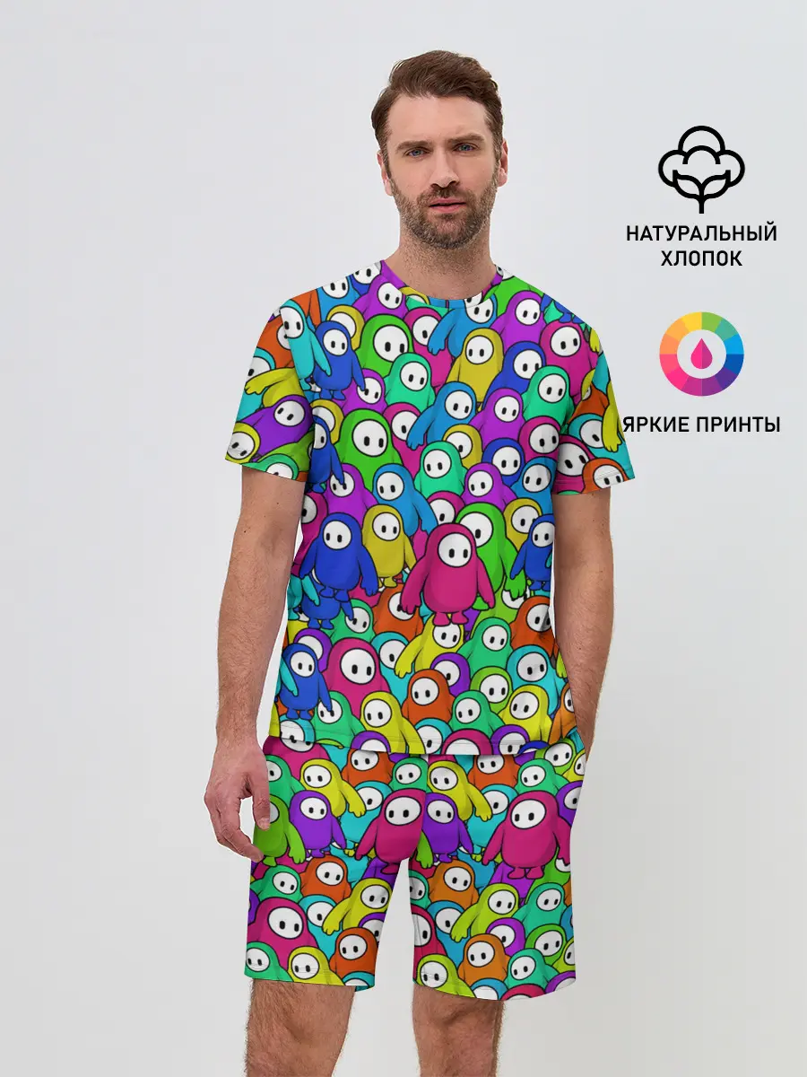 Мужской костюм с шортами / Fall Guys