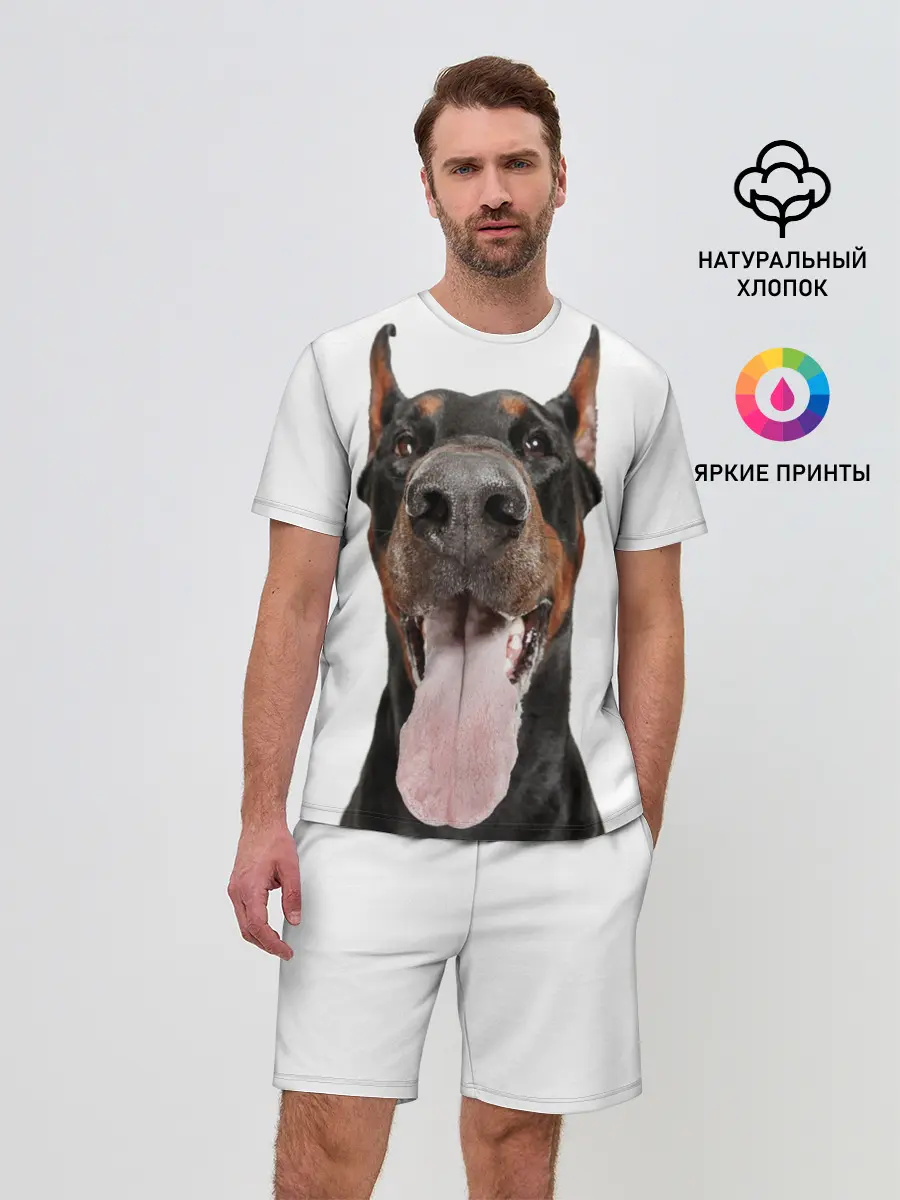 Мужской костюм с шортами / Доберман / Doberman