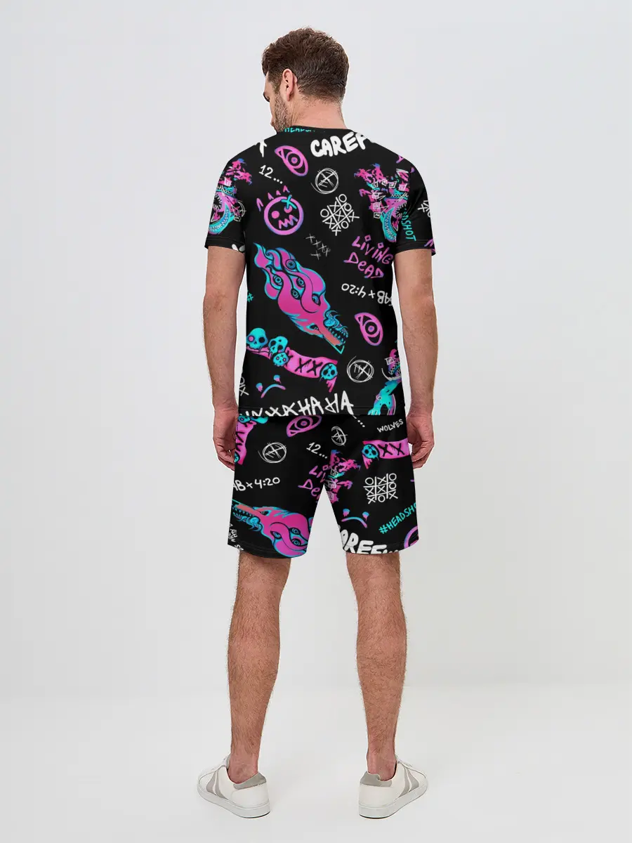 Мужской костюм с шортами / CS GO