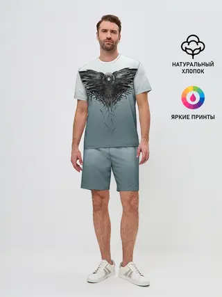 Мужской костюм с шортами / Crow