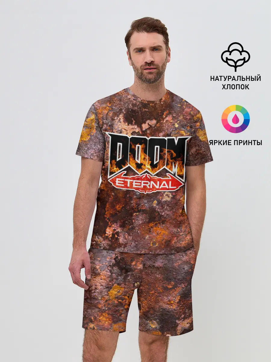 Мужской костюм с шортами / DOOM Eternal