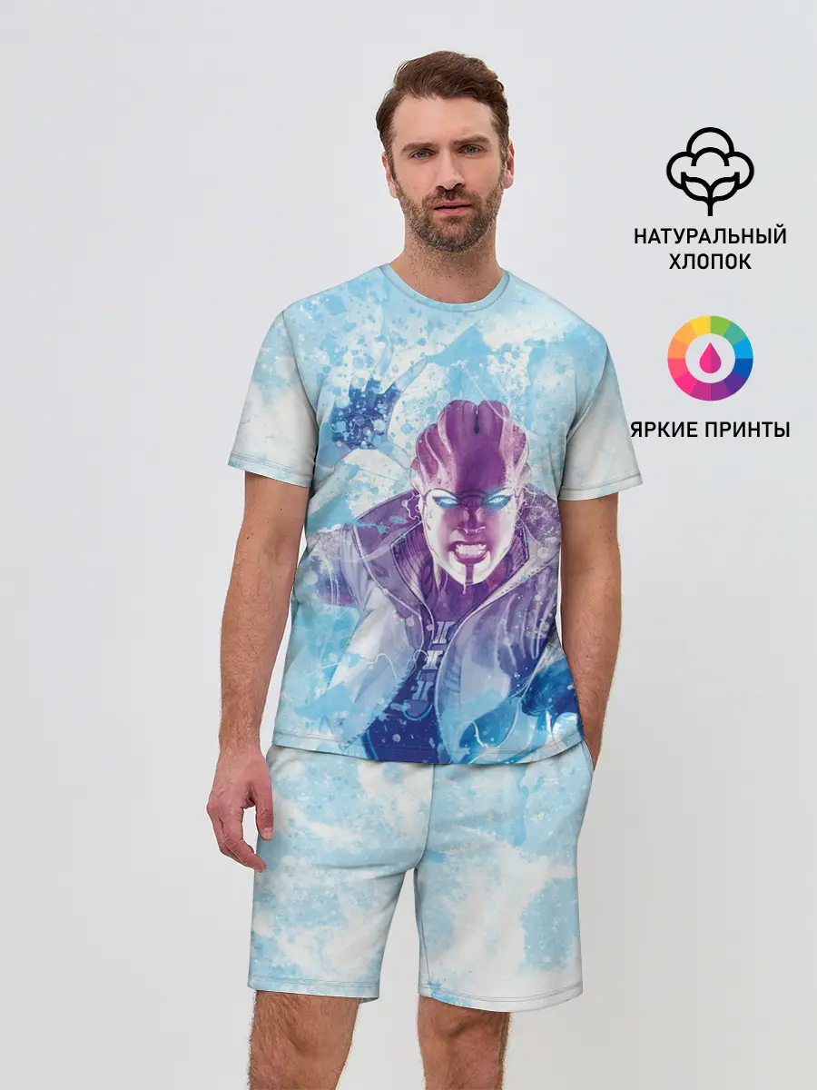 Мужской костюм с шортами / масс эффект