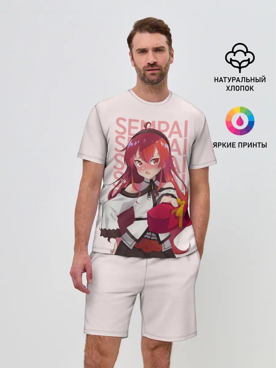 Мужской костюм с шортами / Sempai