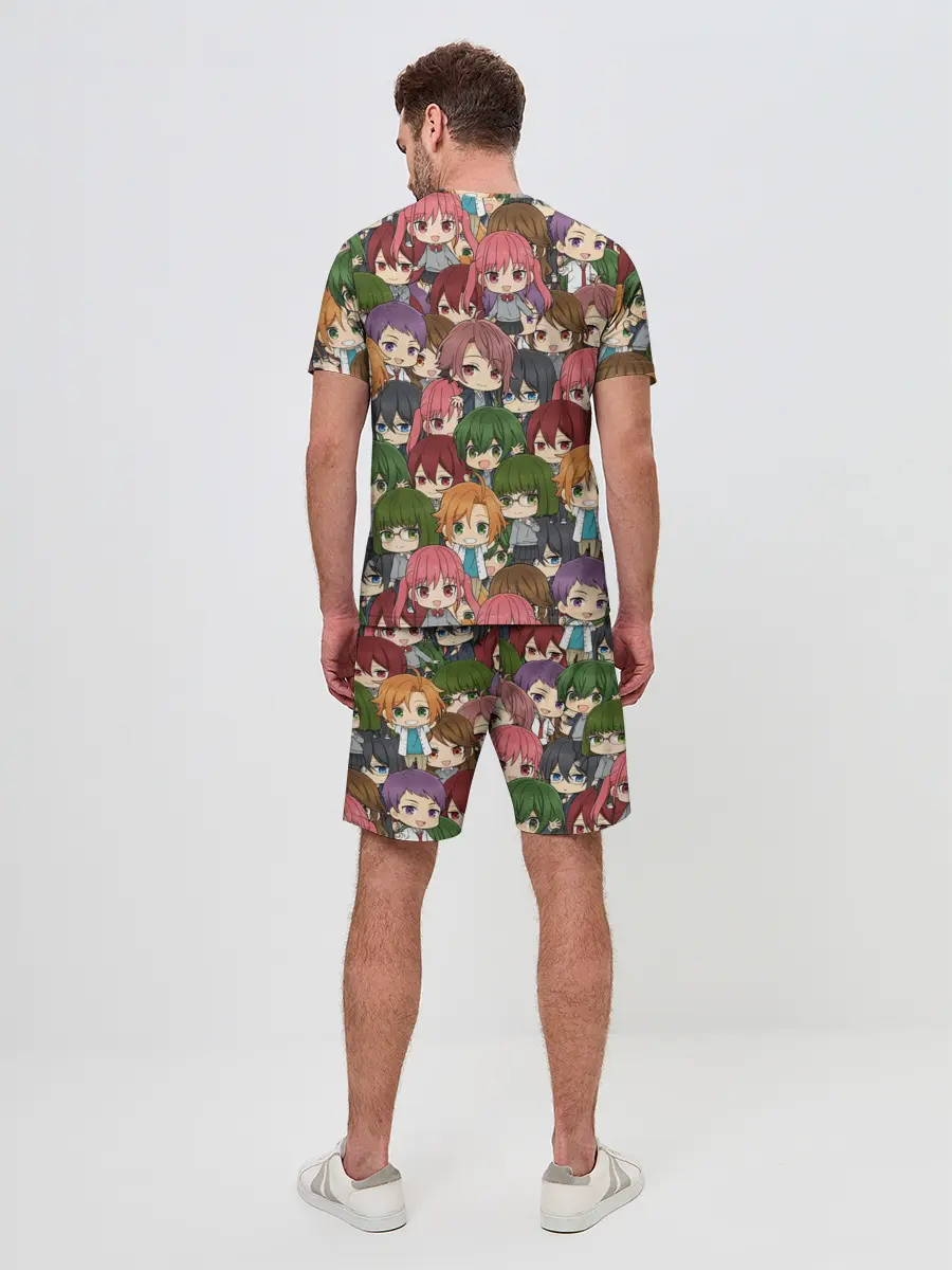 Мужской костюм с шортами / Horimiya Chibi