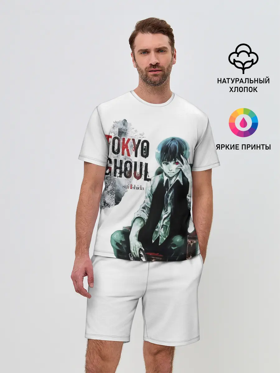 Мужской костюм с шортами / Tokyo Ghoul Sui Ishida