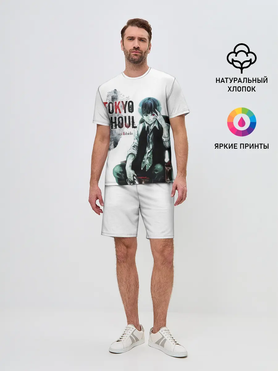 Мужской костюм с шортами / Tokyo Ghoul Sui Ishida