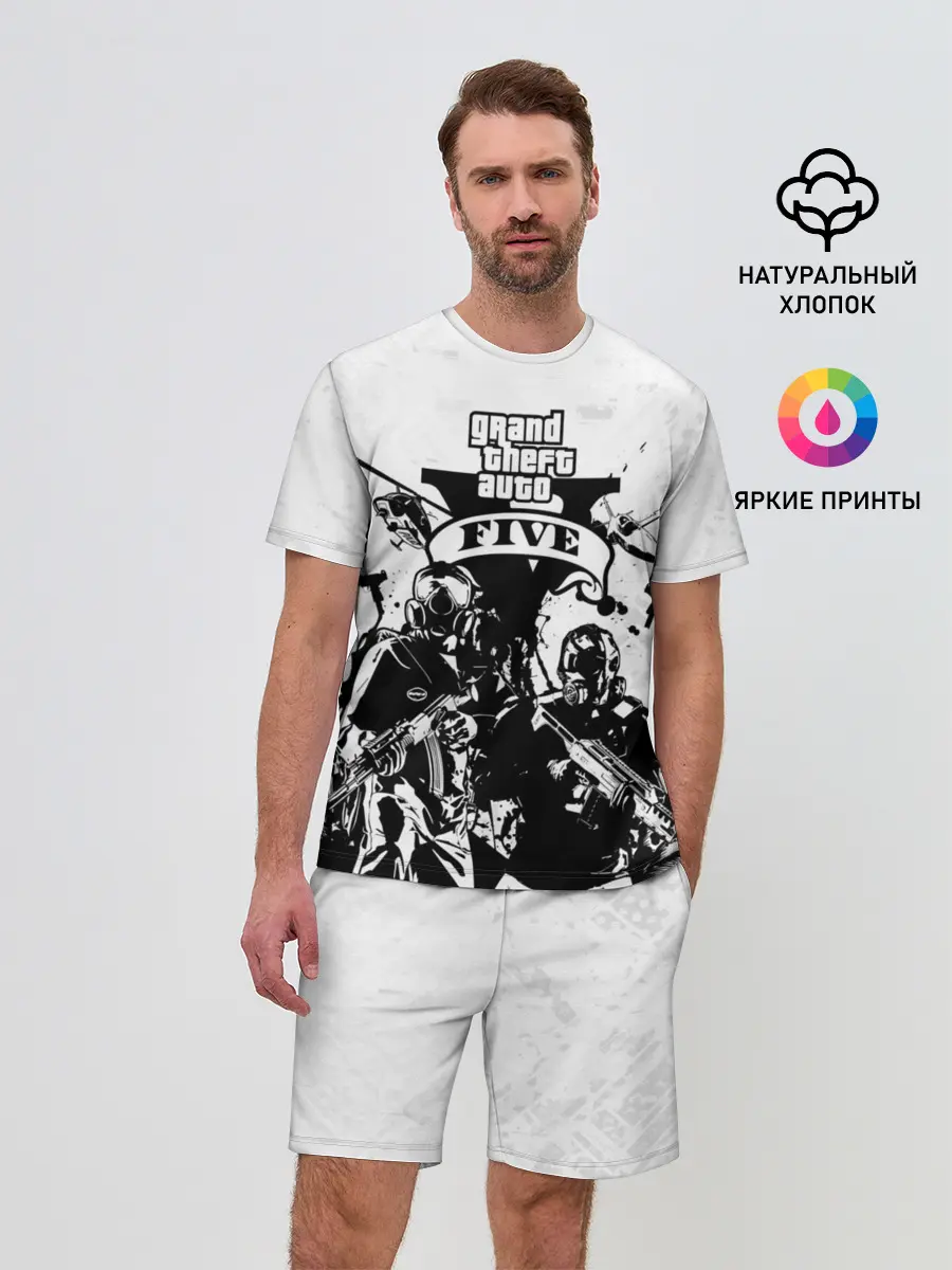 Мужской костюм с шортами / GTA 5 / ГТА 5