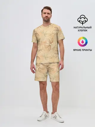 Мужской костюм с шортами / Стрекоза