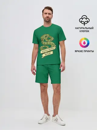 Мужской костюм с шортами / Туннельные змеи рулят!