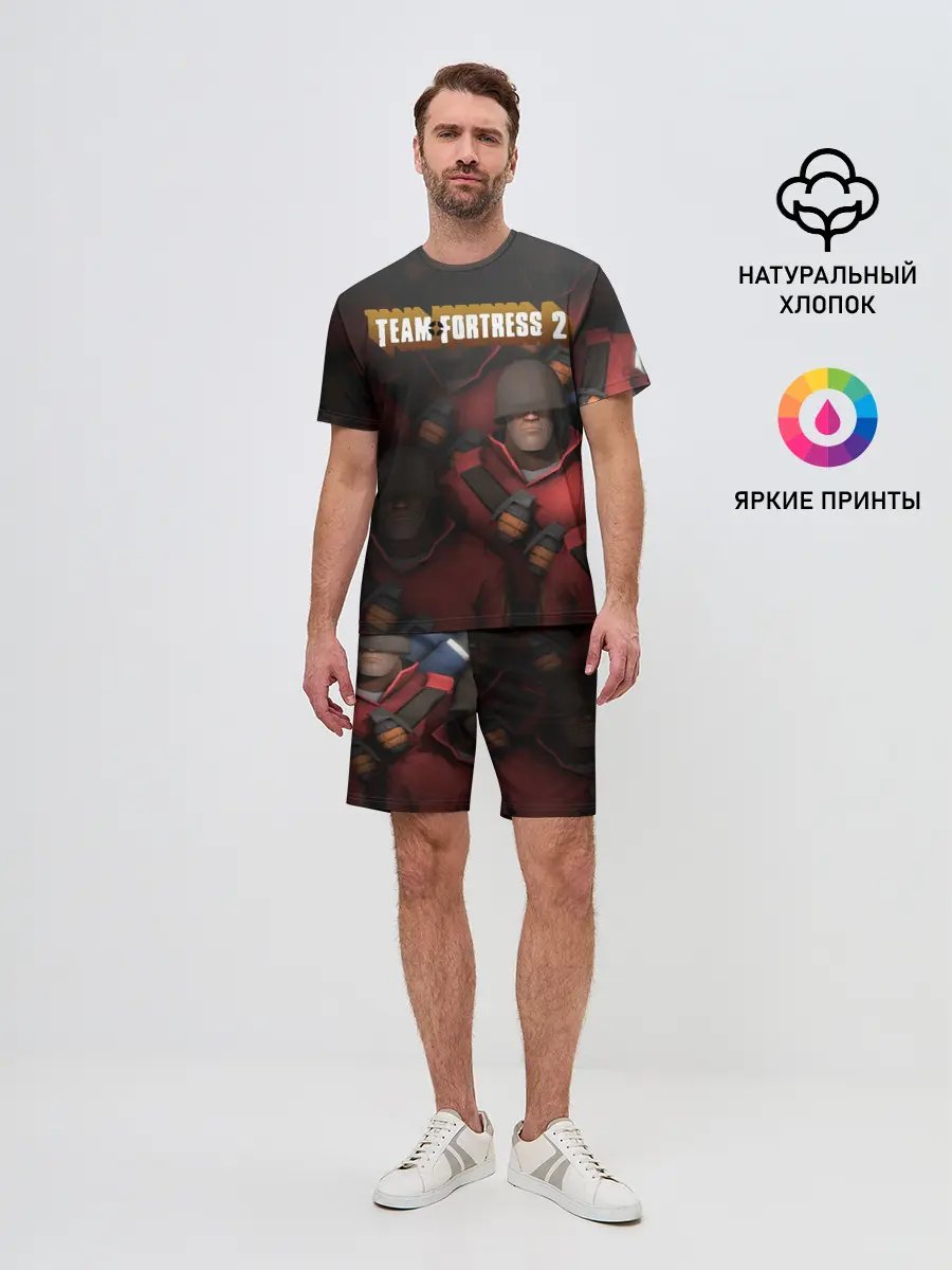 Мужской костюм с шортами / Team Fortress