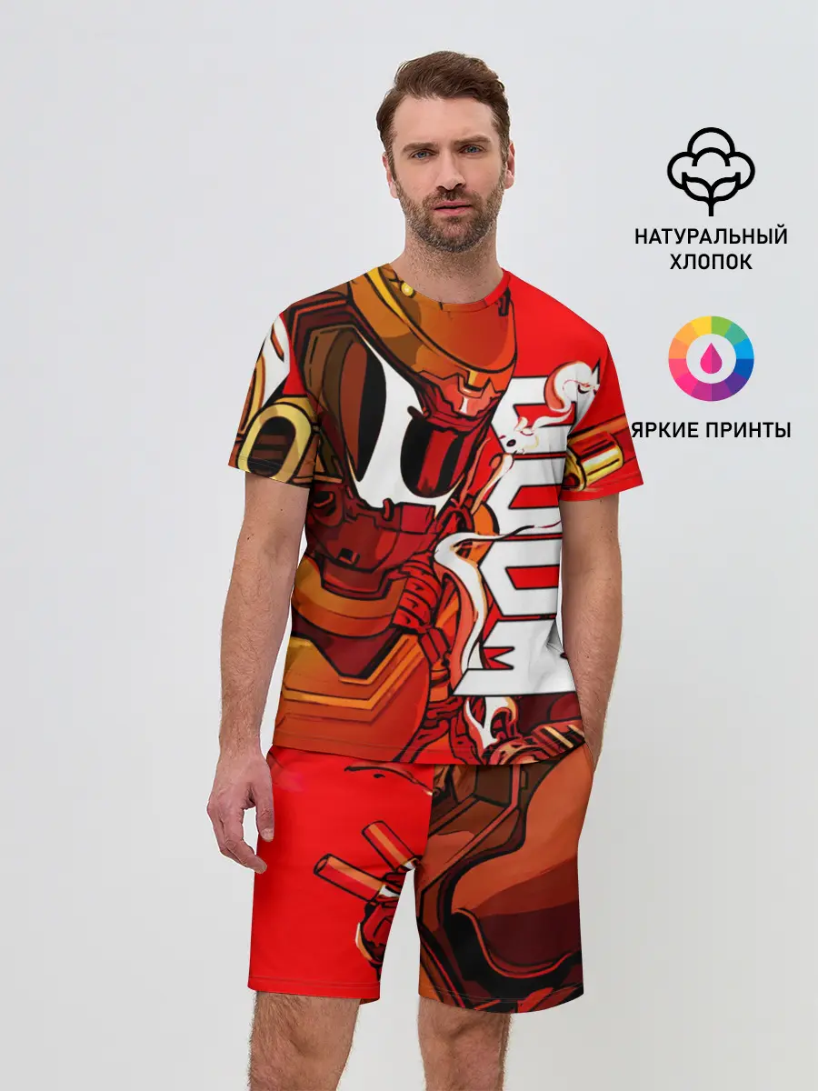 Мужской костюм с шортами / DOOM Eternal