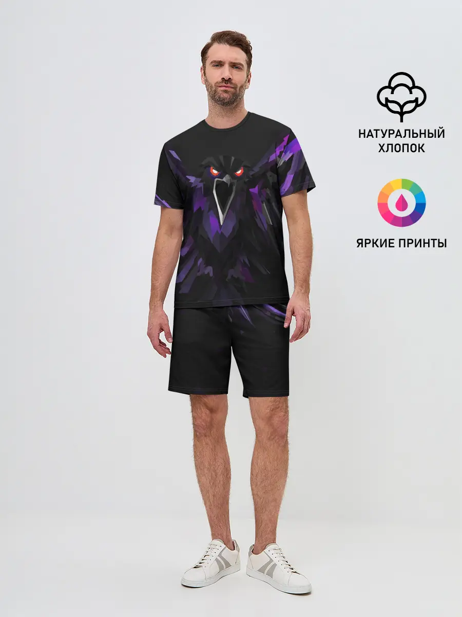 Мужской костюм с шортами / Ястреб