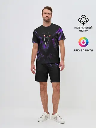 Мужской костюм с шортами / Ястреб