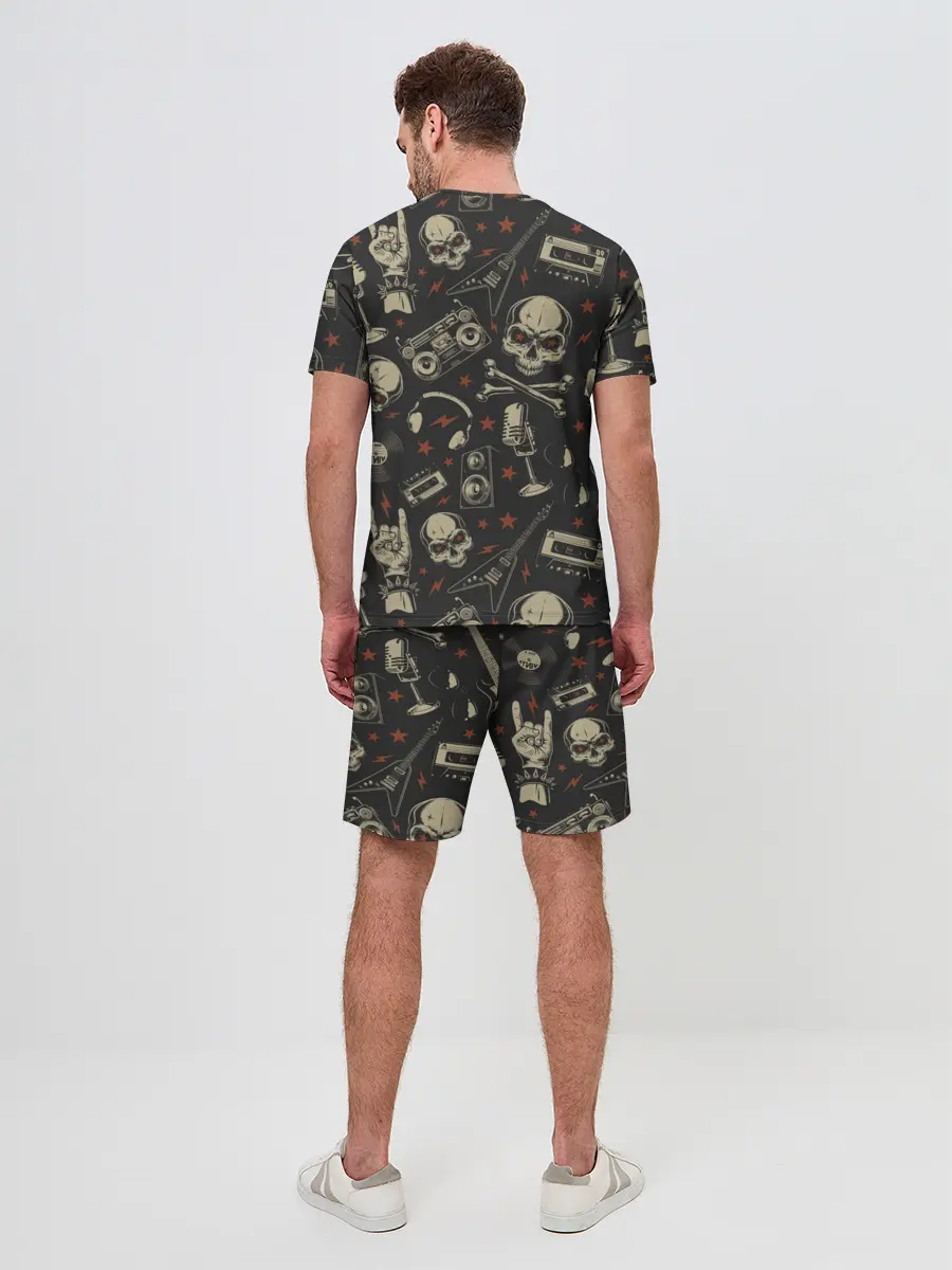 Мужской костюм с шортами / Рок-музыка