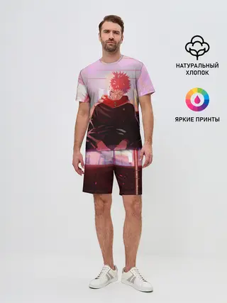 Мужской костюм с шортами / JUJUTSU KAISEN | МАГИЧЕСКАЯ БИ