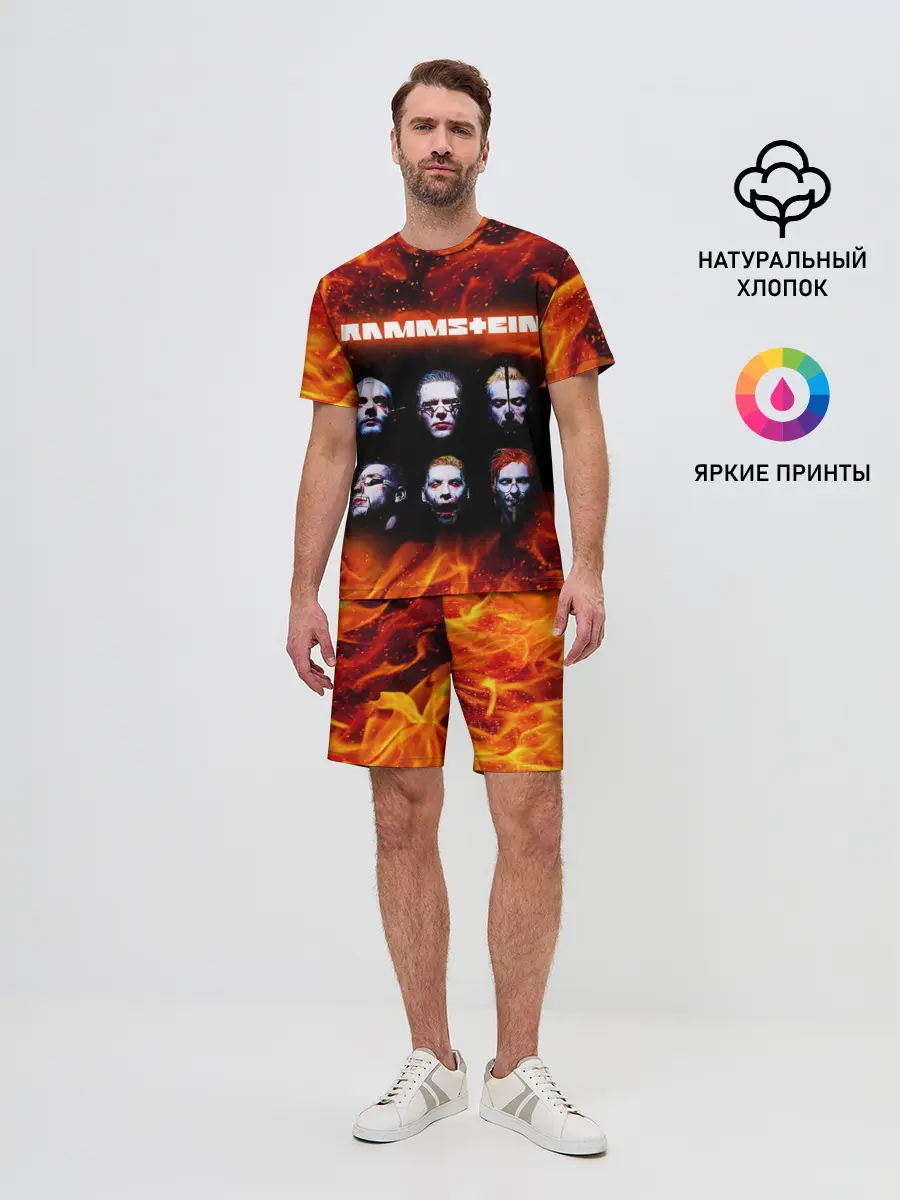 Мужской костюм с шортами / RAMMSTEIN
