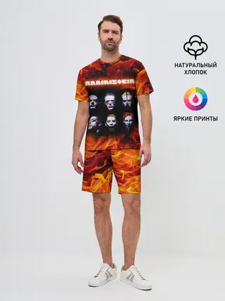 Мужской костюм с шортами / RAMMSTEIN