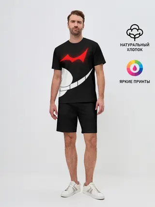 Мужской костюм с шортами / monokuma пол лица