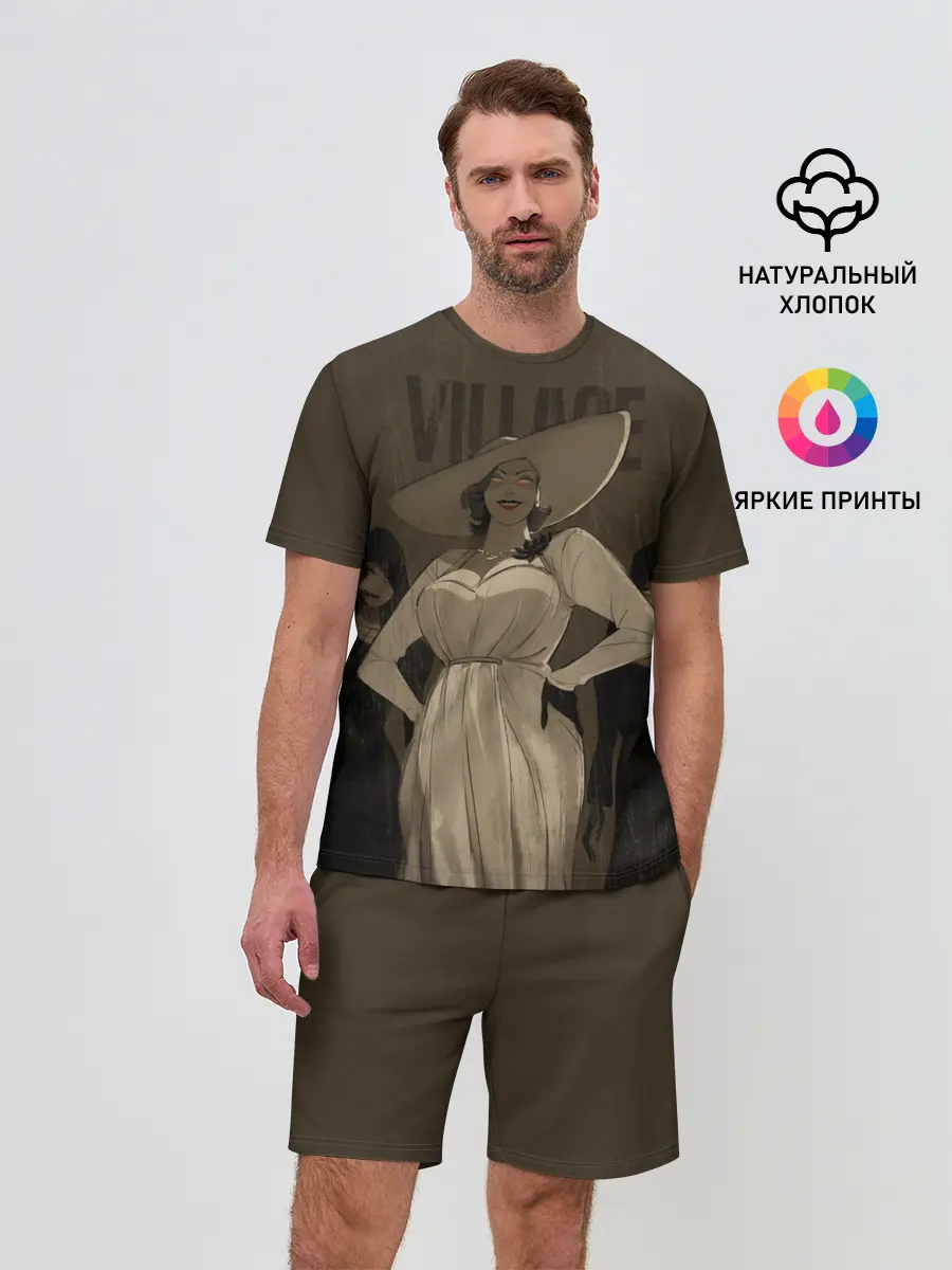 Мужской костюм с шортами / Леди Димитреску