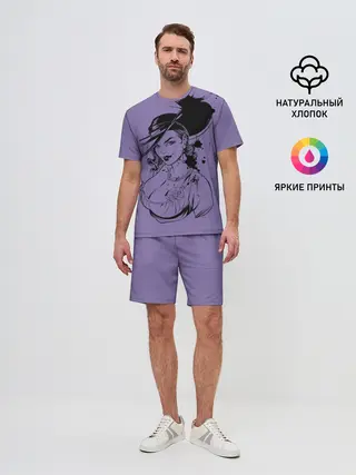 Мужской костюм с шортами / village resident evil