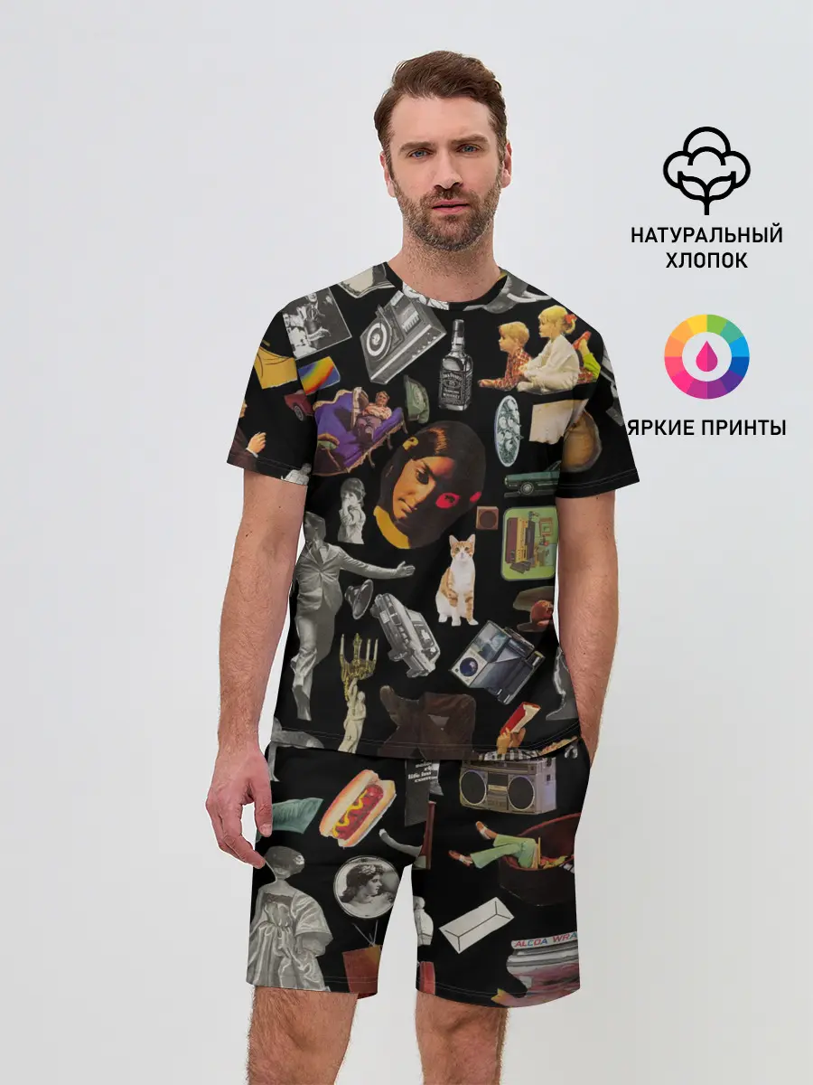 Мужской костюм с шортами / РЕТРО