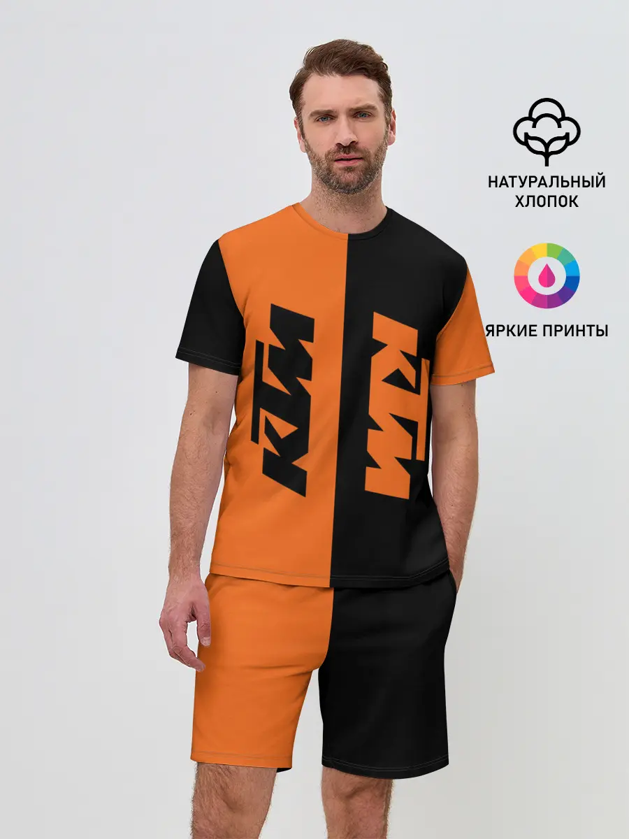 Мужской костюм с шортами / KTM | КТМ