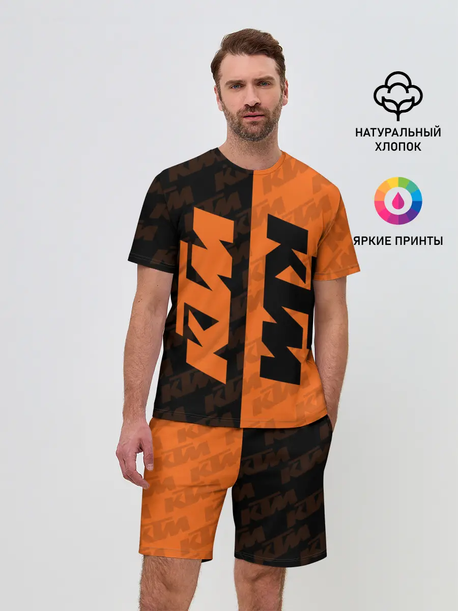 Мужской костюм с шортами / KTM | КТМ