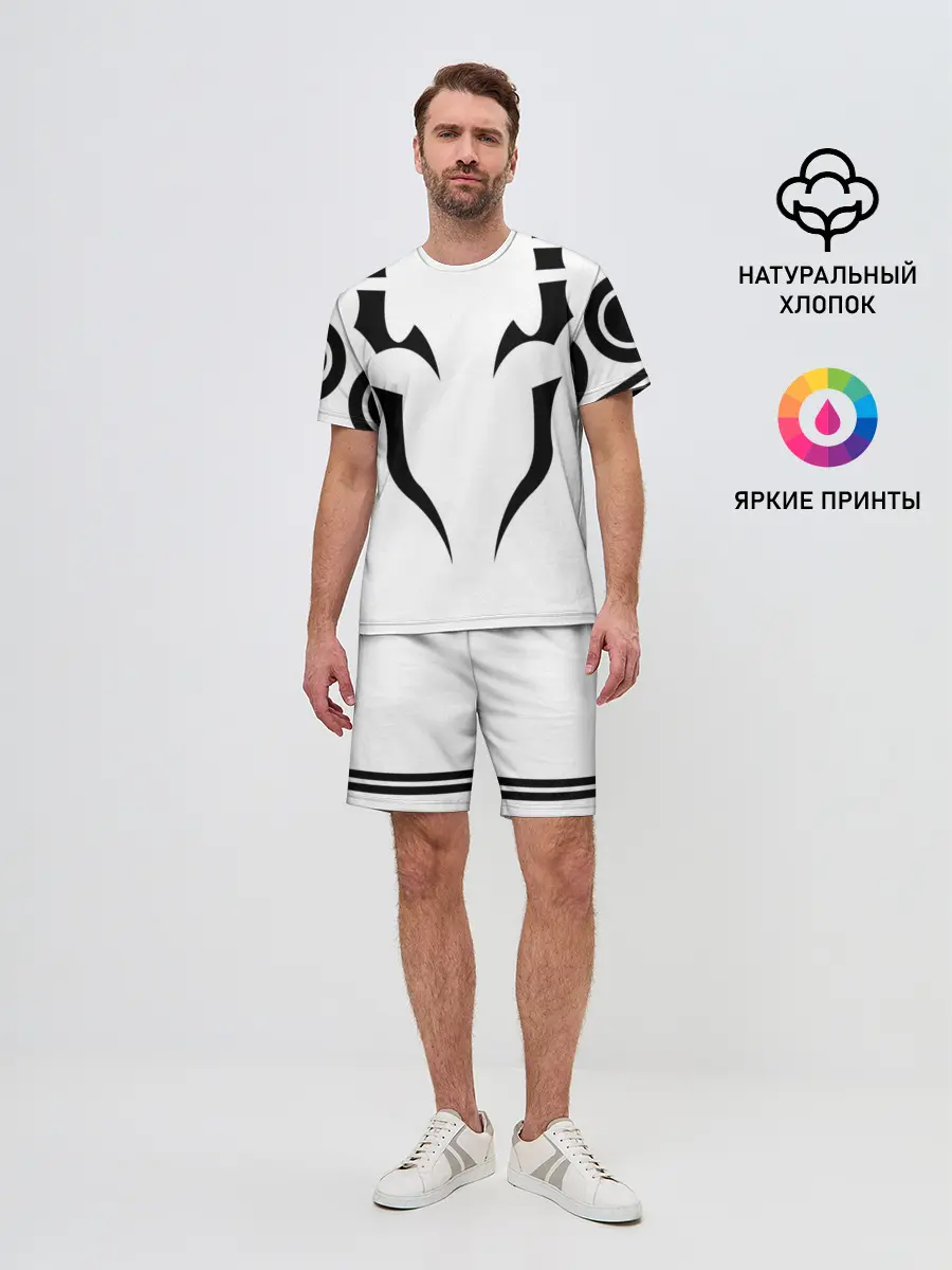 Мужской костюм с шортами / ИТАДОРИ ТАТУ JUJUTSU KAISEN
