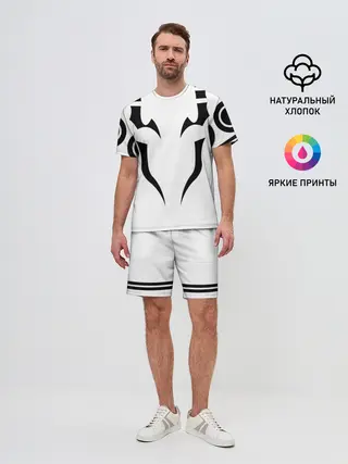 Мужской костюм с шортами / ИТАДОРИ ТАТУ JUJUTSU KAISEN