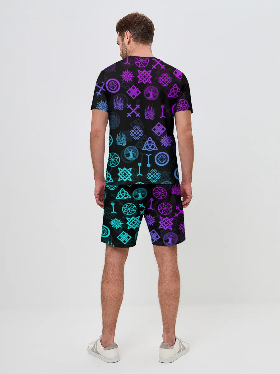 Мужской костюм с шортами / СЛАВЯНСКИЕ РУНЫ | ПАТТЕРН