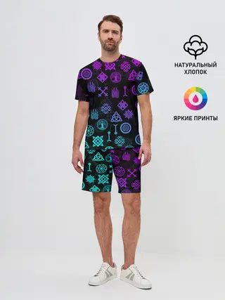 Мужской костюм с шортами / СЛАВЯНСКИЕ РУНЫ | ПАТТЕРН