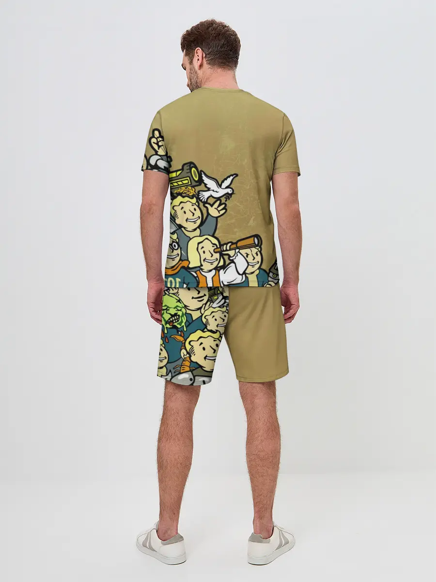 Мужской костюм с шортами / Волтбои