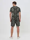 Мужской костюм с шортами / Змеиная чешуя