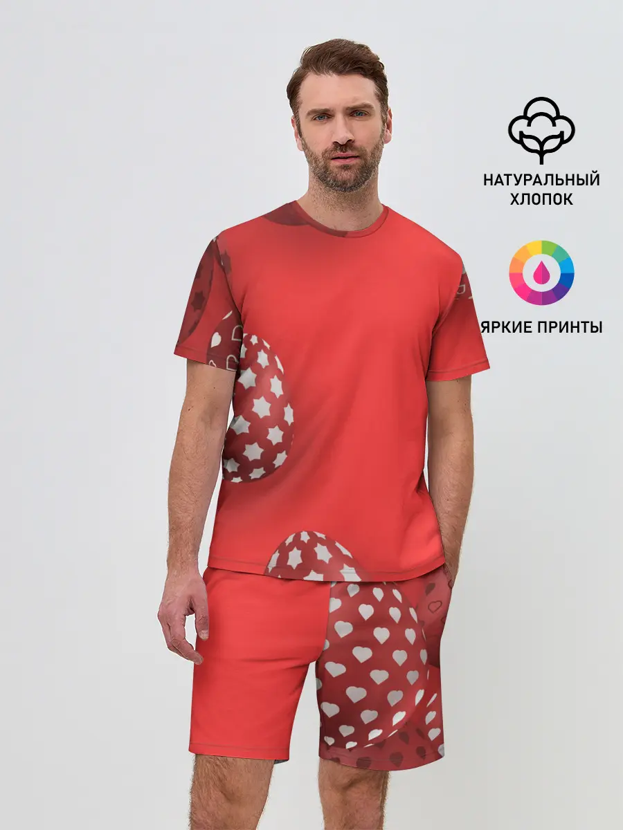 Мужской костюм с шортами / Пасха