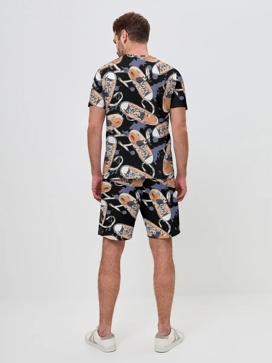 Мужской костюм с шортами / Кеды / Sneakers