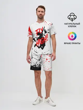 Мужской костюм с шортами / Haikyu volleyball