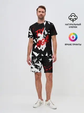 Мужской костюм с шортами / Haikyu birds